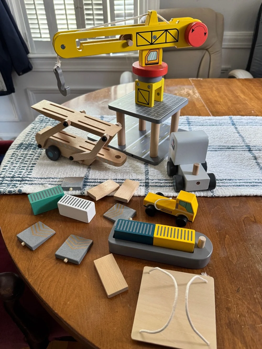 NWOT Wooden Construction Set